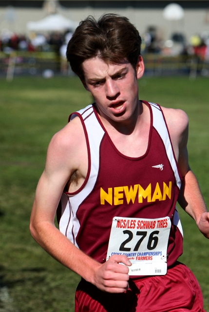 NCS XC D4 Boys-019.JPG - 2009 North Coast Section Cross Country Championships, Hayward High School, Hayward, California
